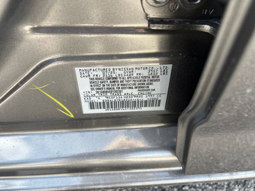 New 2025 Nissan Sentra S image 29