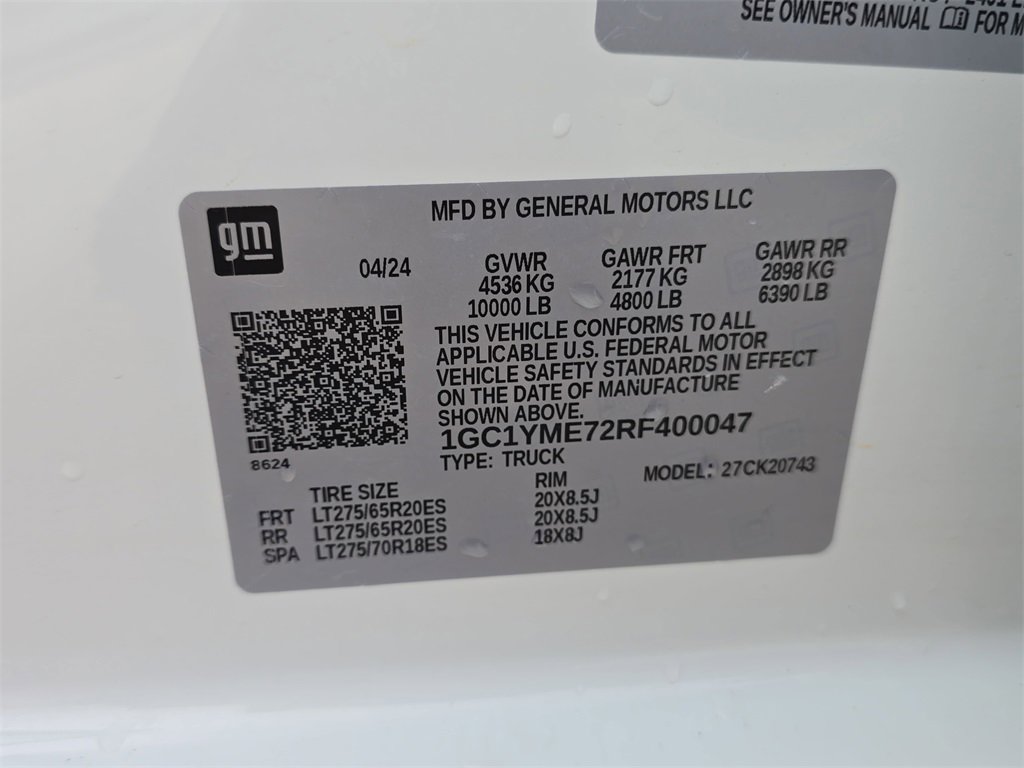 Used 2024 Chevrolet Silverado 2500 Custom w/ Custom Value Package image 34