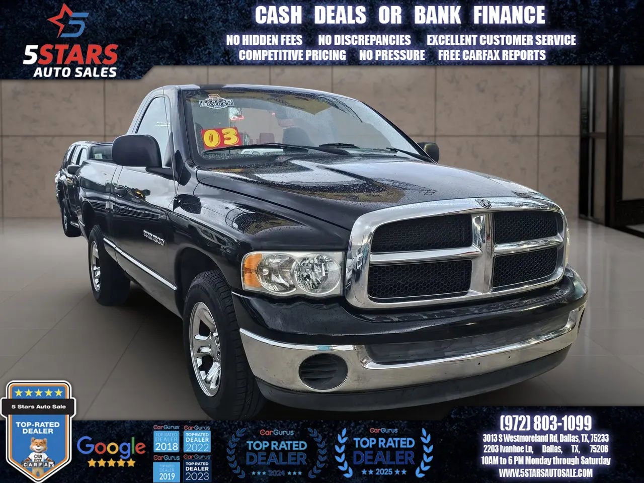 Used 2003 Dodge Ram 1500 Truck ST