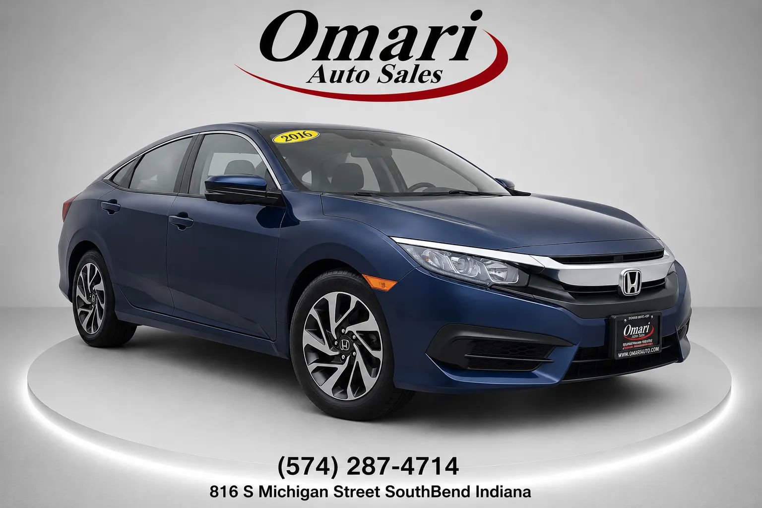 Used 2016 Honda Civic EX image 1