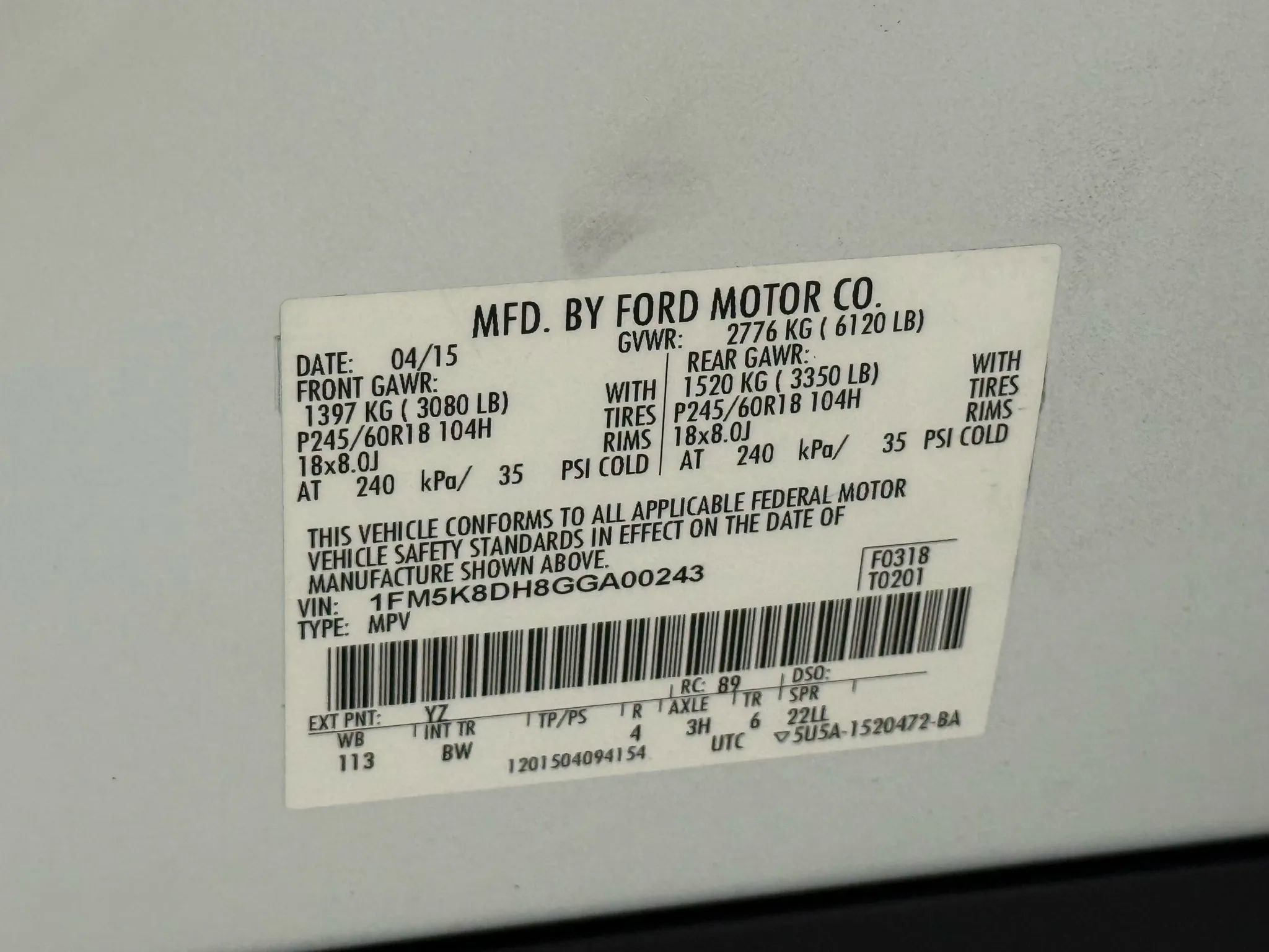 Used 2016 Ford Explorer XLT w/ Equipment Group 202A image 63