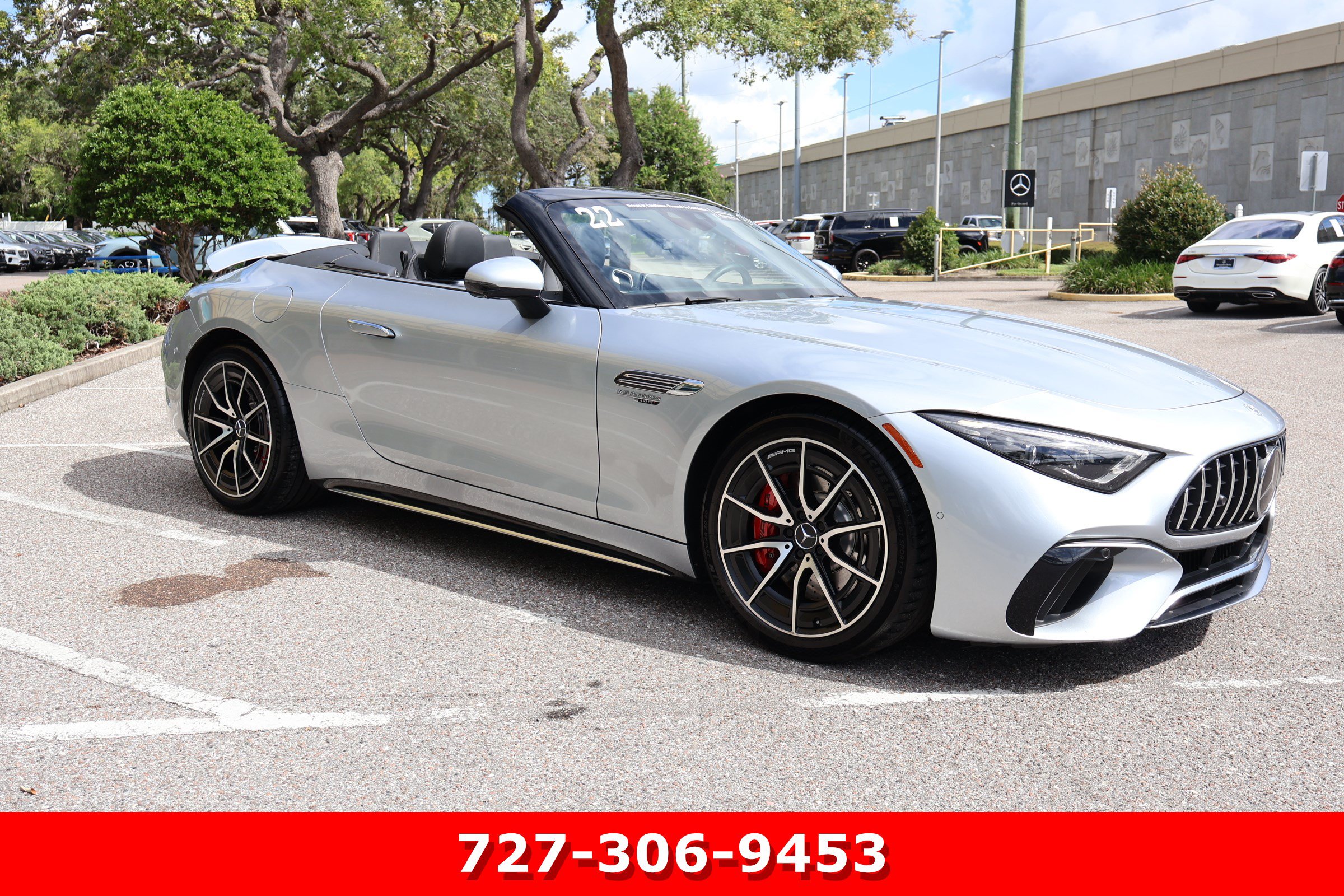 Certified 2022 Mercedes-Benz SL 55 AMG 4MATIC image 13