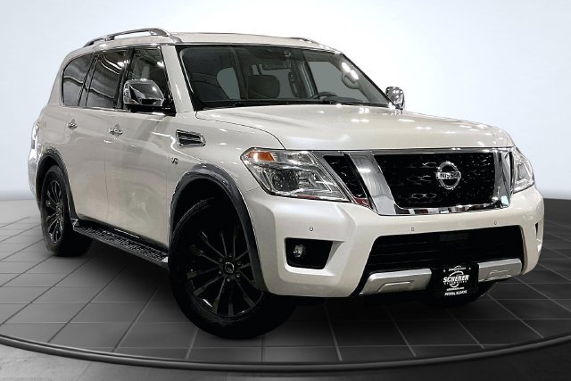 Used 2018 Nissan Armada Platinum w/ Captain Seat Package AWD/4WD image 12