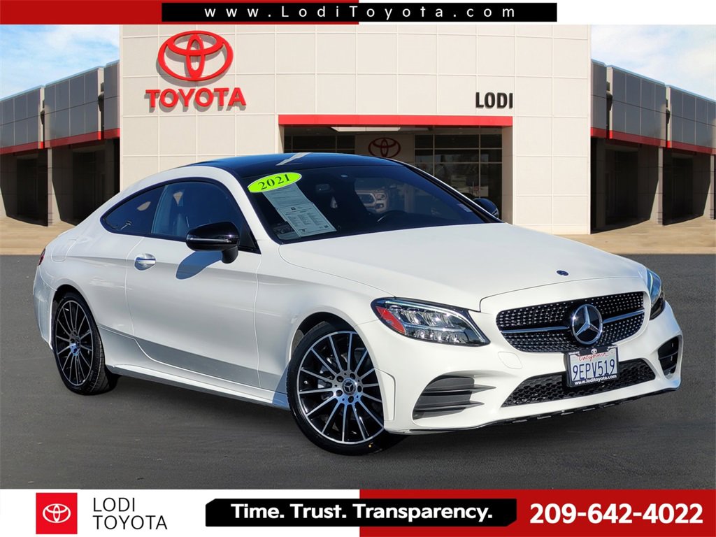 Used 2021 Mercedes-Benz C 300 Coupe w/ AMG Line