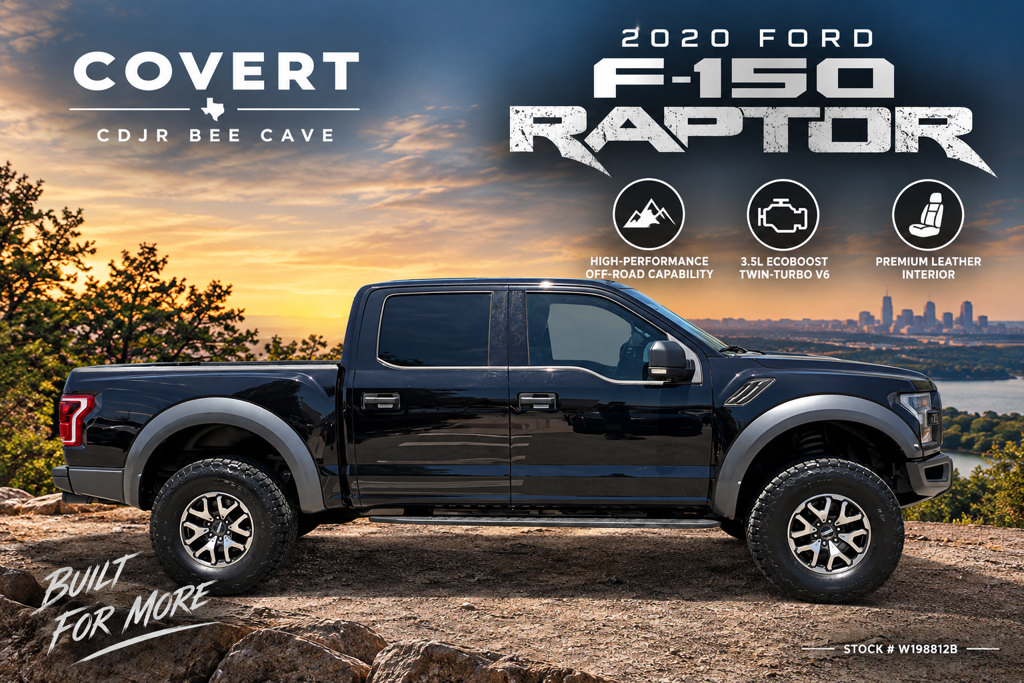 Used 2020 Ford F150 Raptor w/ Equipment Group 801A Mid AWD/4WD image 6