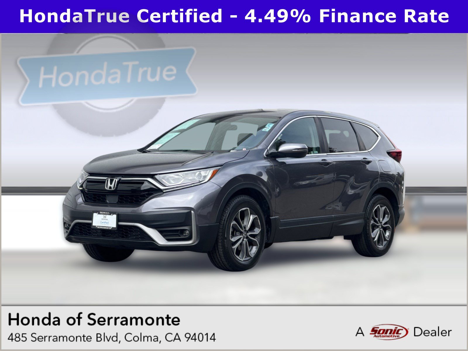 Certified 2022 Honda CR-V EX image 1