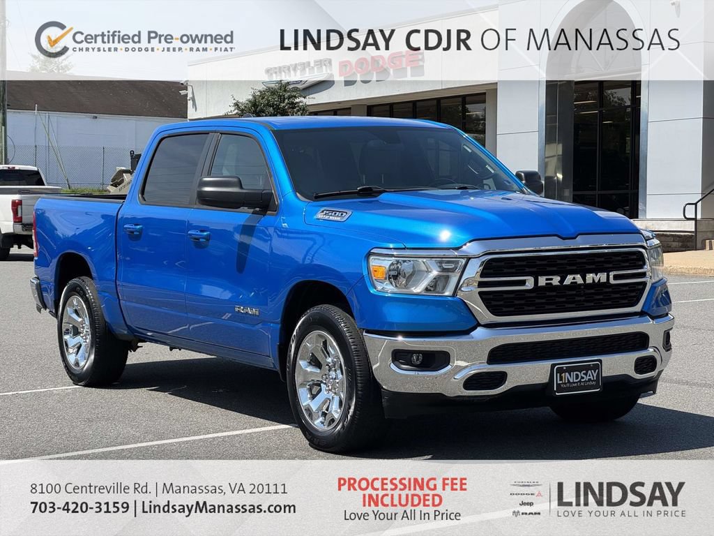 Certified 2022 RAM 1500 Big Horn w/ Trailer Tow Group AWD/4WD image 1