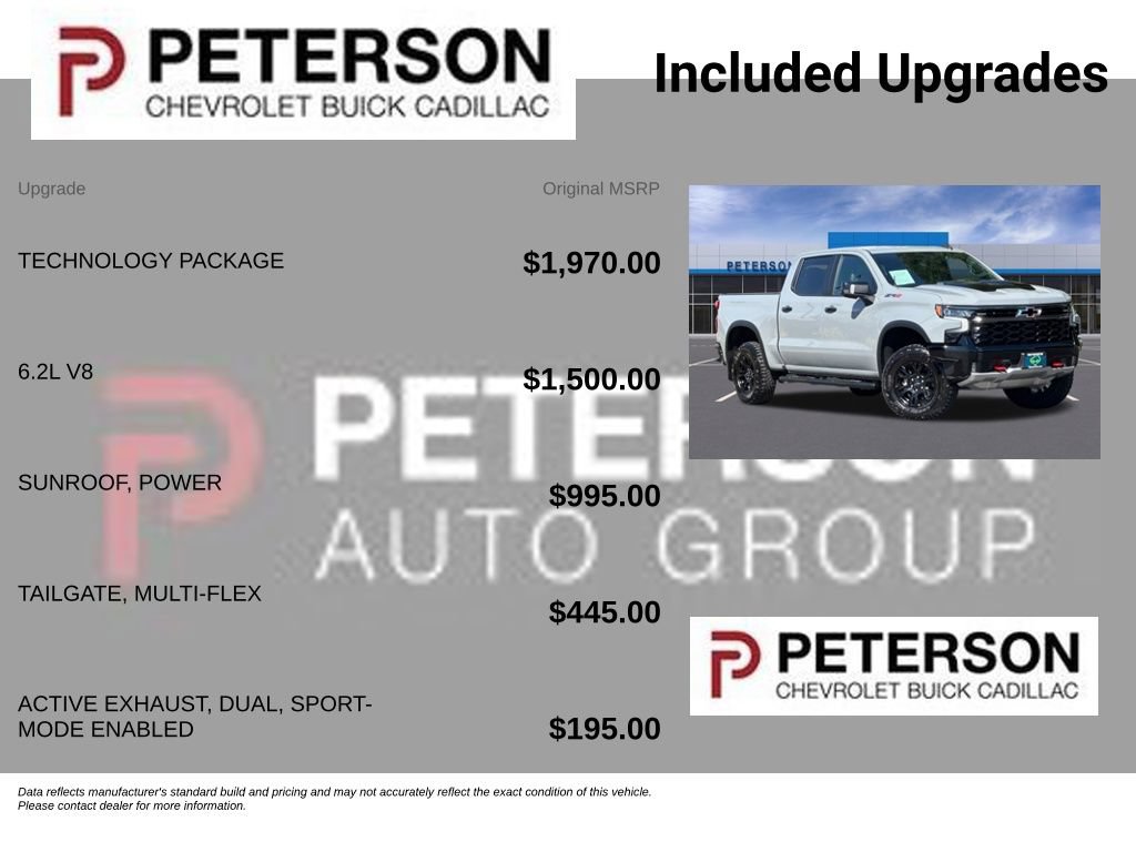 Certified 2024 Chevrolet Silverado 1500 ZR2 w/ Technology Package AWD/4WD image 11