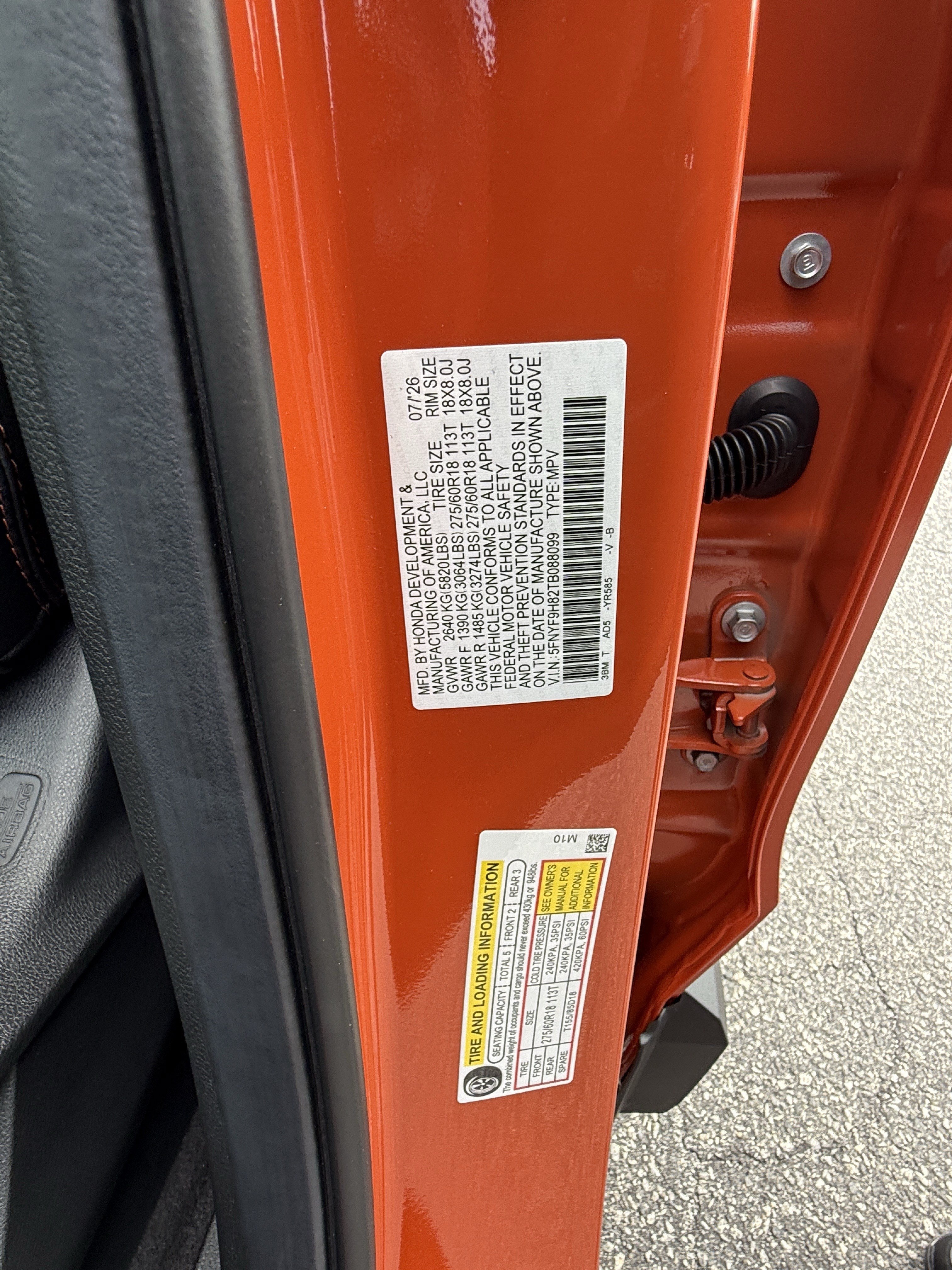 New 2026 Honda Passport TrailSport Elite image 37