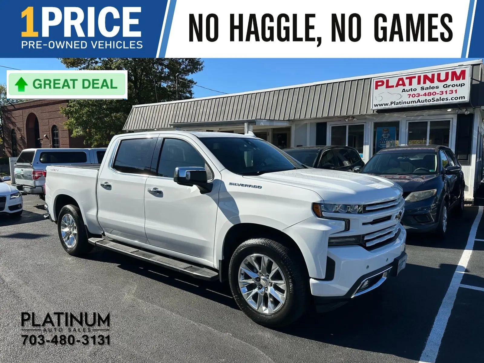 Used 2020 Chevrolet Silverado 1500 LTZ w/ LTZ Premium Package image 1