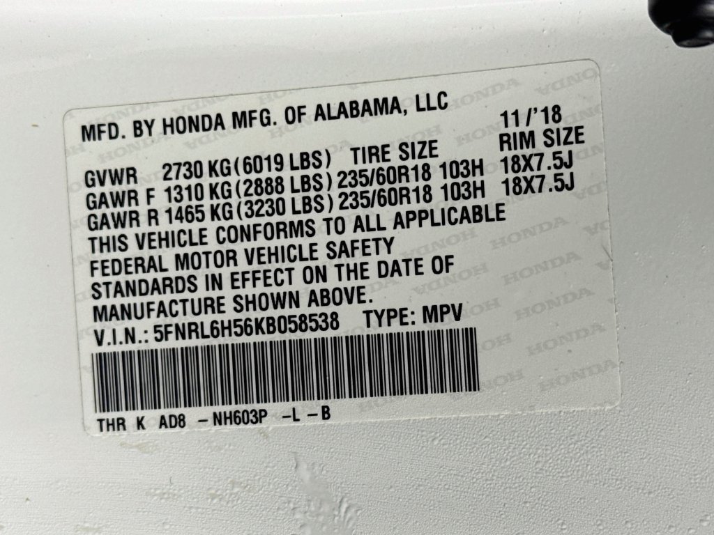 Used 2019 Honda Odyssey EX image 30
