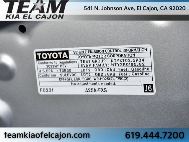 Used 2022 Toyota Sienna LE FWD image 36