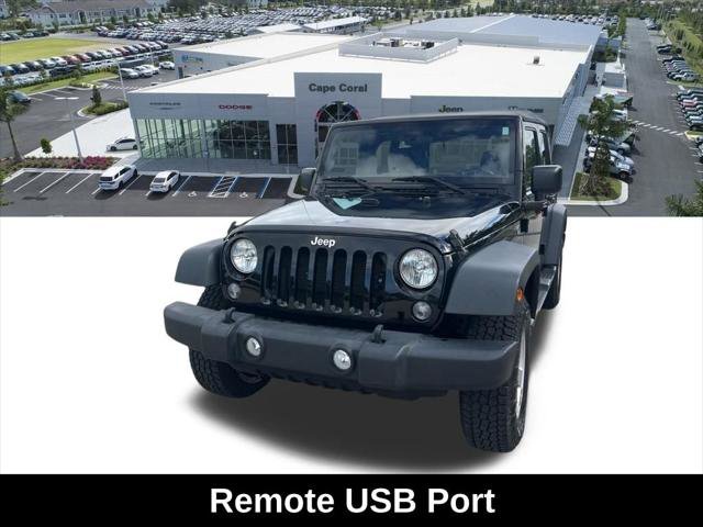 Certified 2016 Jeep Wrangler Unlimited Sport w/ Connectivity Group AWD/4WD image 5