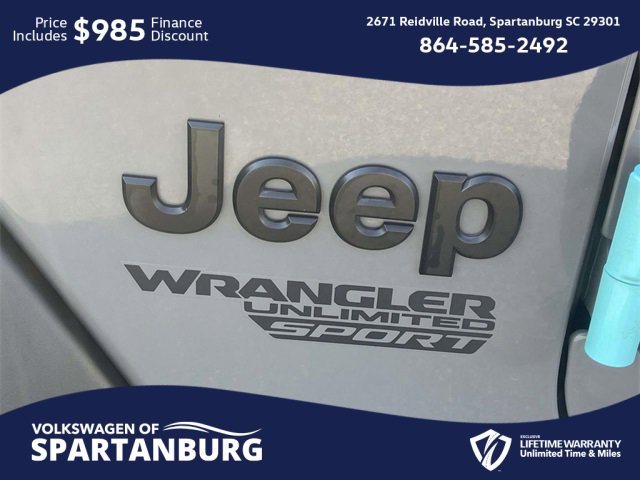 Used 2021 Jeep Wrangler Unlimited Sport image 10