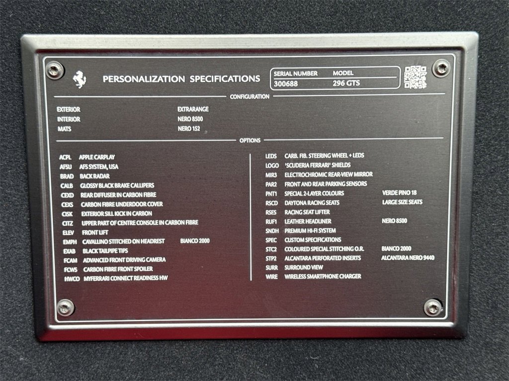 Certified 2024 Ferrari 296 GTS image 26