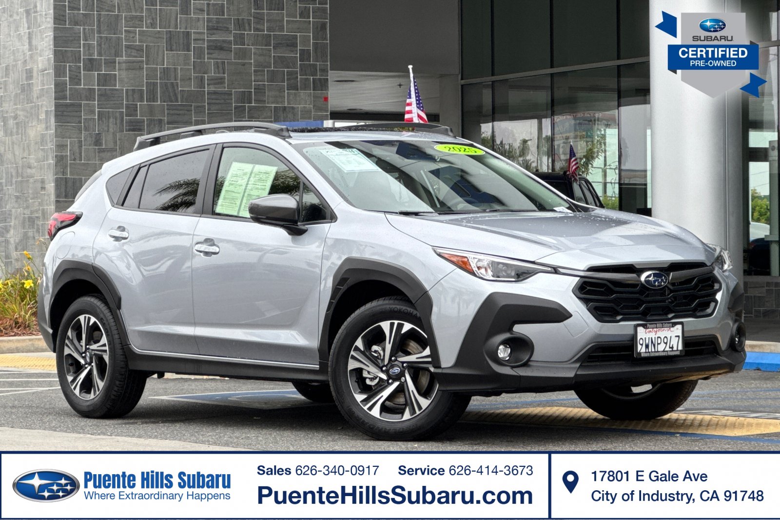 Certified 2025 Subaru Crosstrek 2.5i Premium