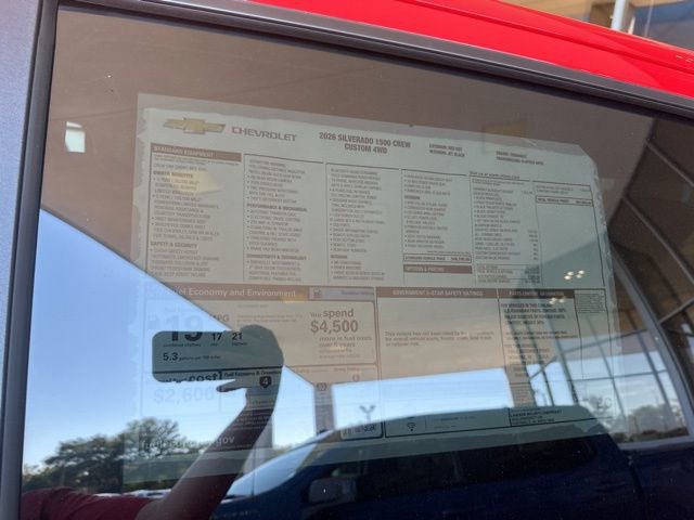 New 2026 Chevrolet Silverado 1500 Custom w/ Turbomax Blackout Package image 34