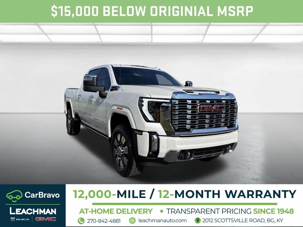 Certified 2024 GMC Sierra 2500 Denali w/ Denali Reserve Package AWD/4WD 360° Tour