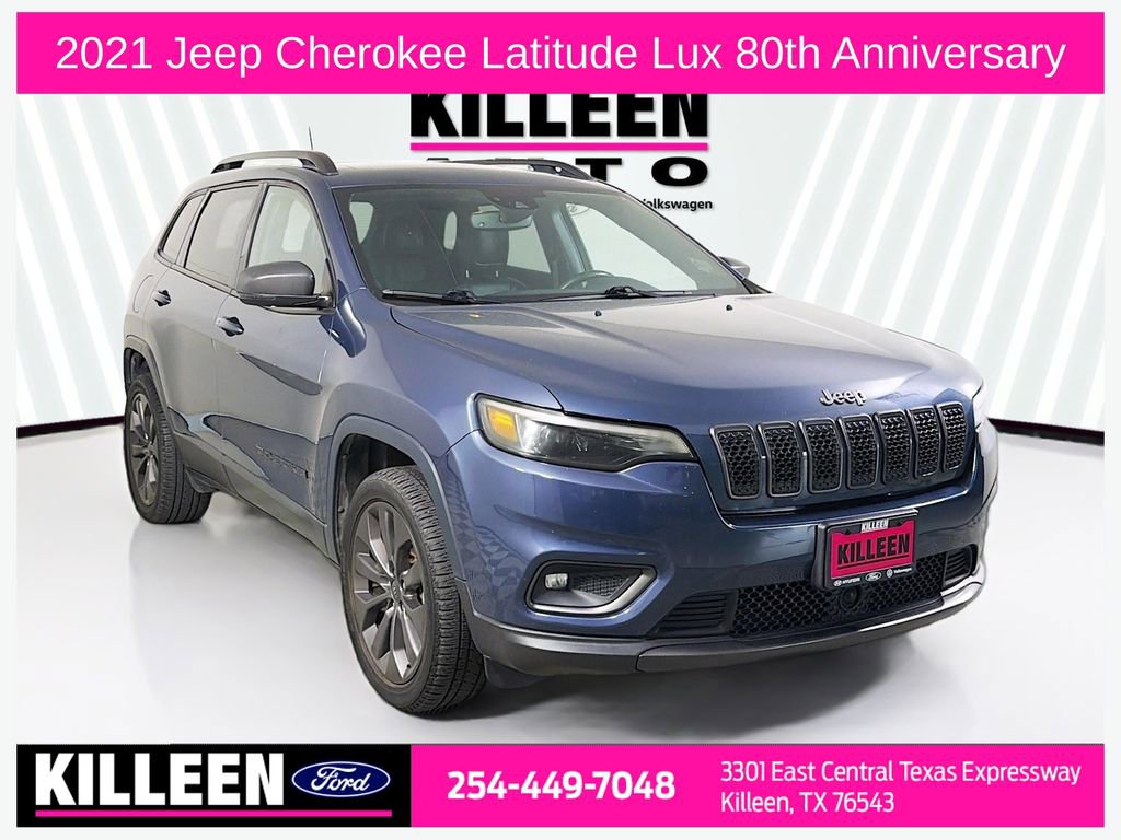 Used 2021 Jeep Cherokee Latitude Lux 80th Anniv w/ Quick Order Package 26U 80TH