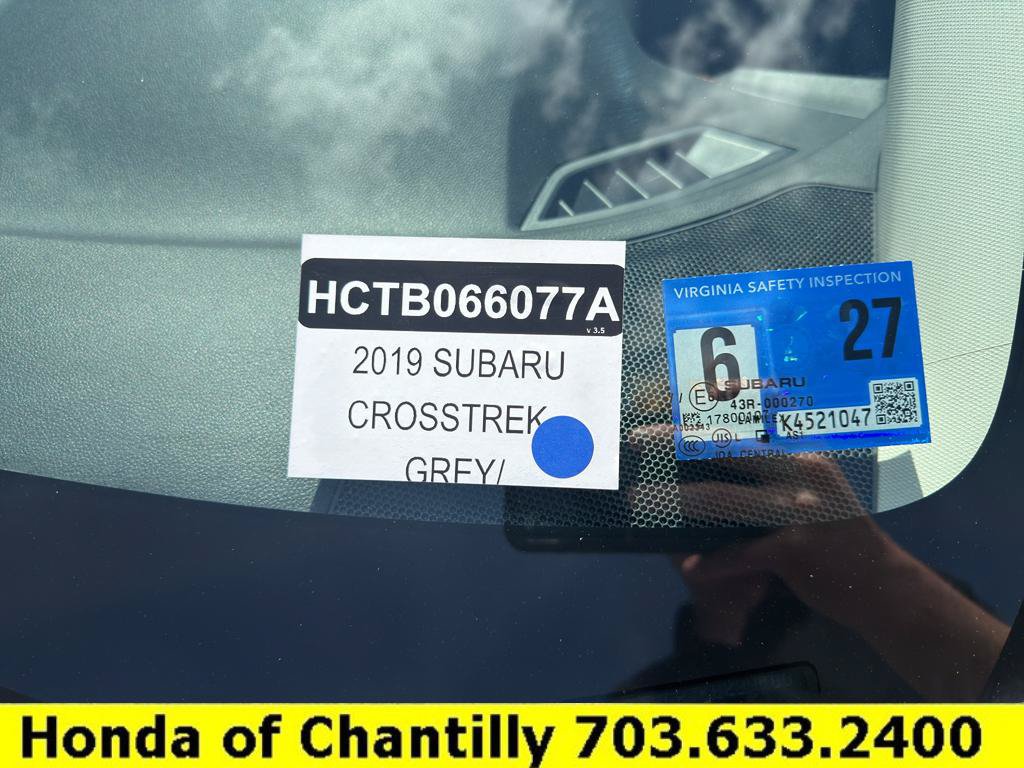 Used 2019 Subaru Crosstrek 2.0i Limited w/ Moonroof Package AWD/4WD image 37