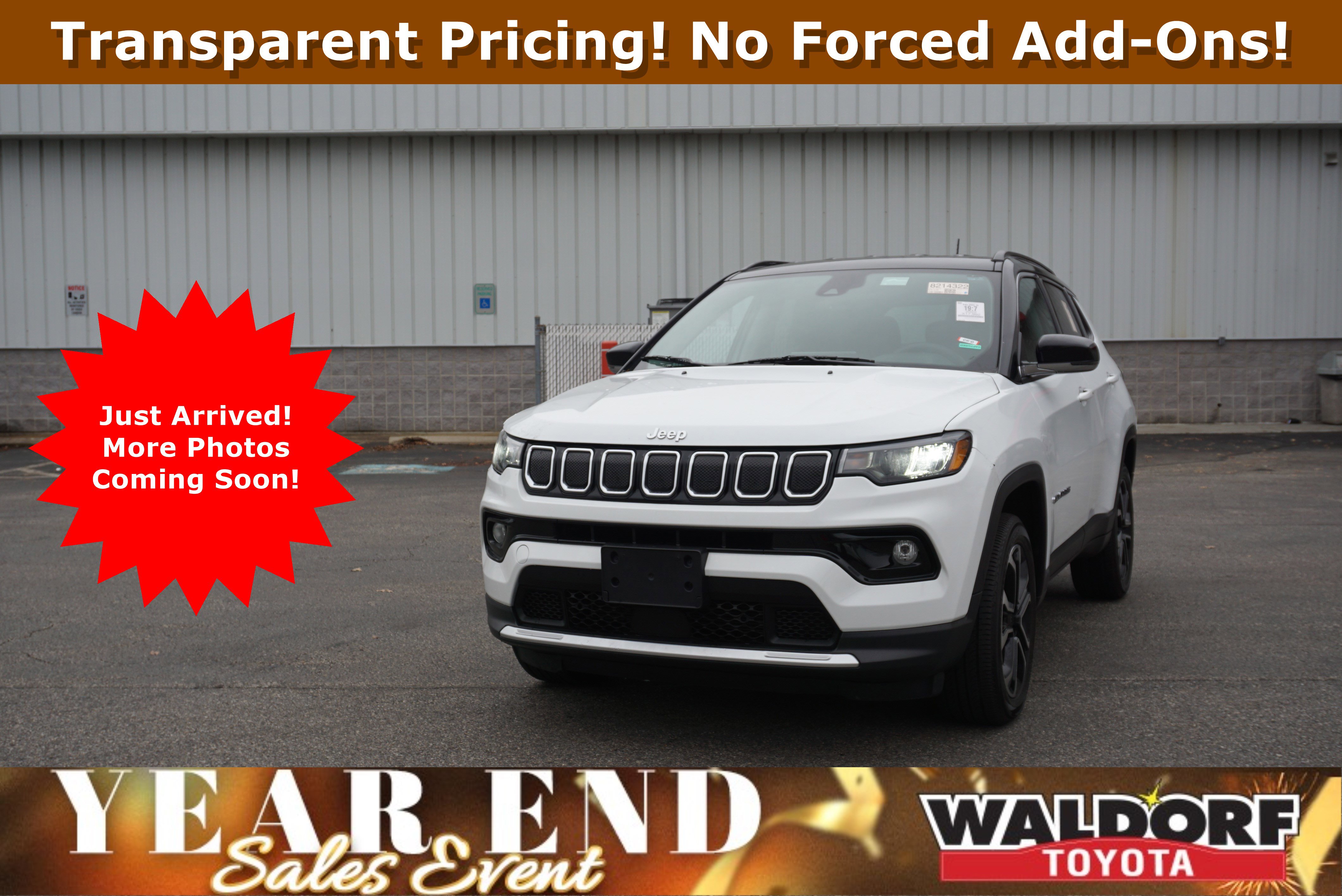 Used 2022 Jeep Compass Limited