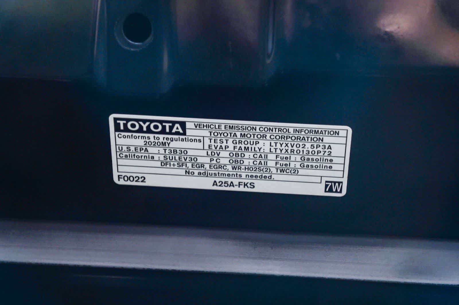 Certified 2020 Toyota Camry XSE w/ Navigation Package FWD image 31