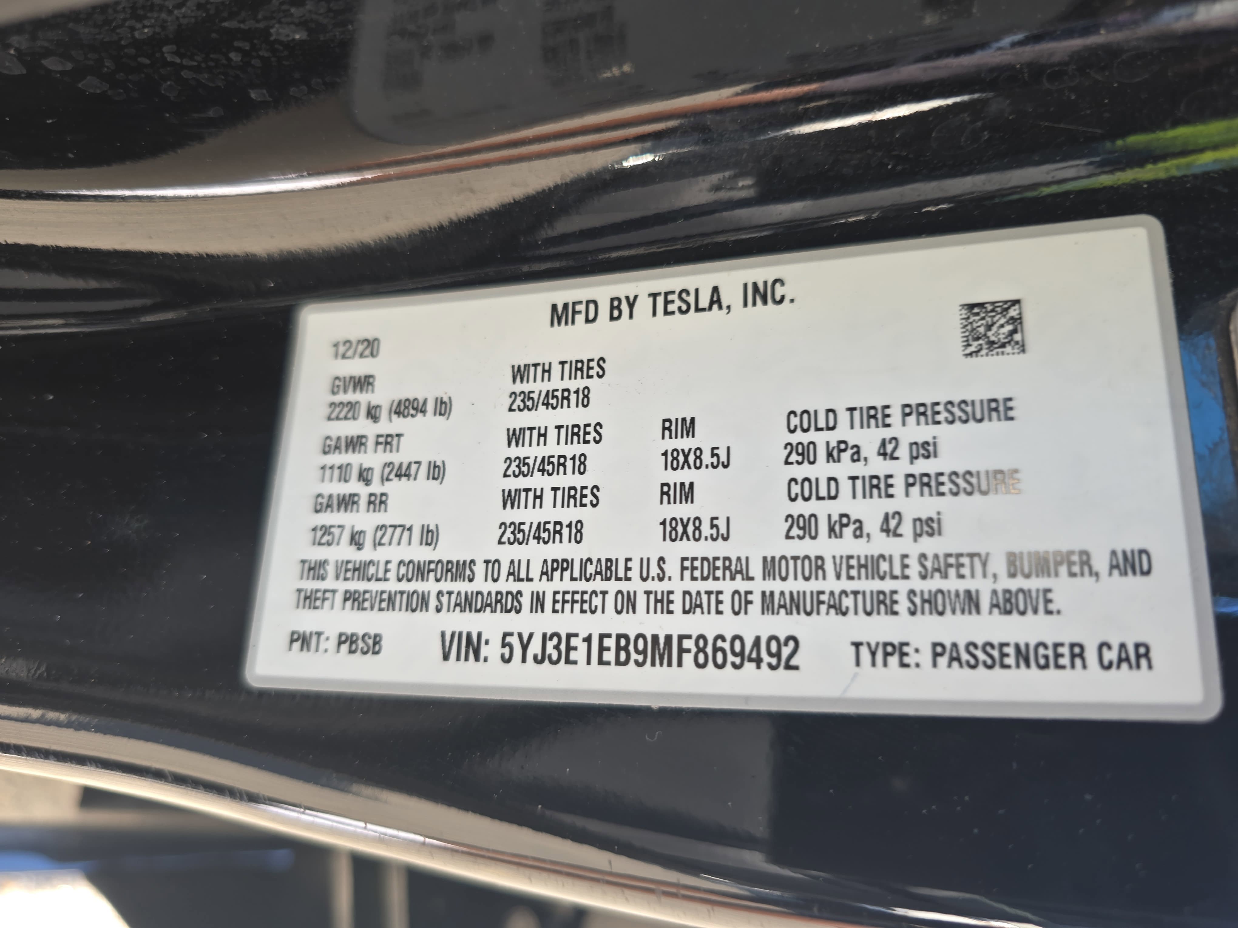 Used 2021 Tesla Model 3 Long Range AWD/4WD image 28