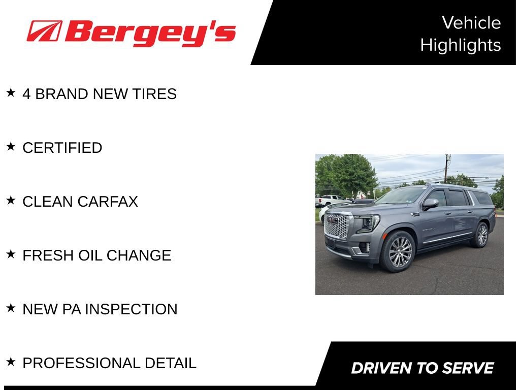 Used 2022 GMC Yukon XL Denali w/ Denali Ultimate Package AWD/4WD image 4