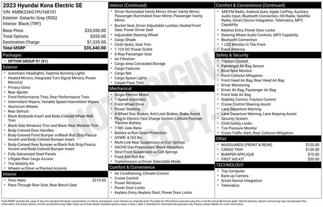 Used 2023 Hyundai Kona SE image 35