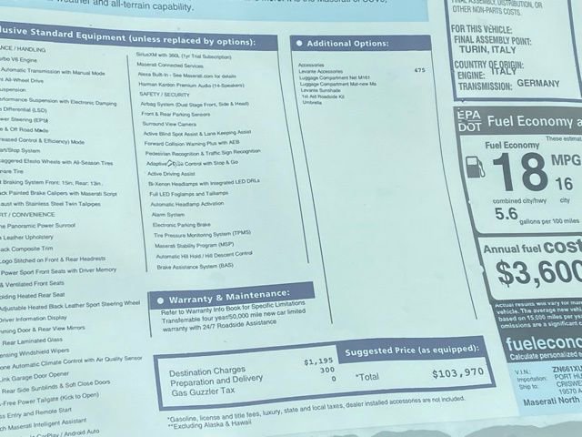 Used 2024 Maserati Levante GT Ultima image 49