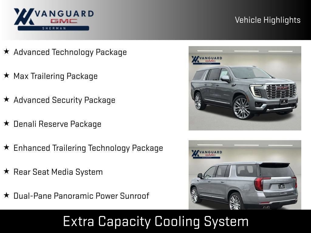 New 2026 GMC Yukon XL Denali w/ Denali Reserve Package AWD/4WD image 15