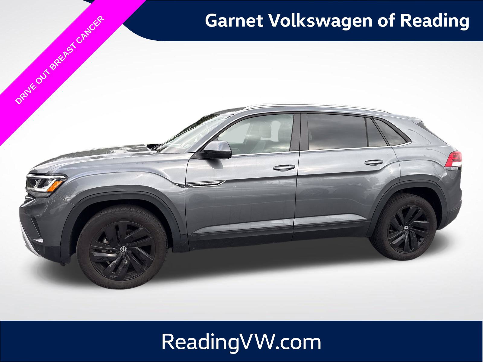 Certified 2023 Volkswagen Atlas Cross Sport SE w/ Panoramic Sunroof Package AWD/4WD image 2