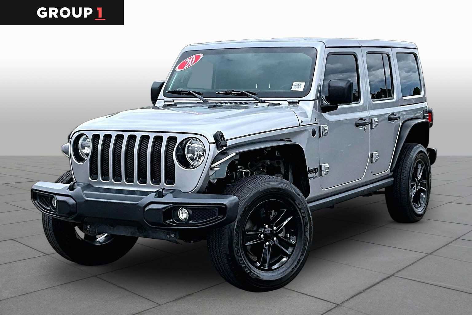 Used 2020 Jeep Wrangler Unlimited Sahara AWD/4WD image 1