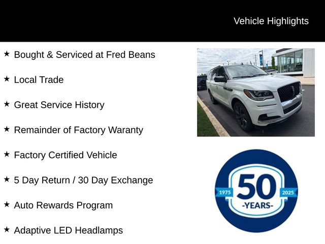 Used 2023 Lincoln Navigator L Black Label AWD/4WD image 7