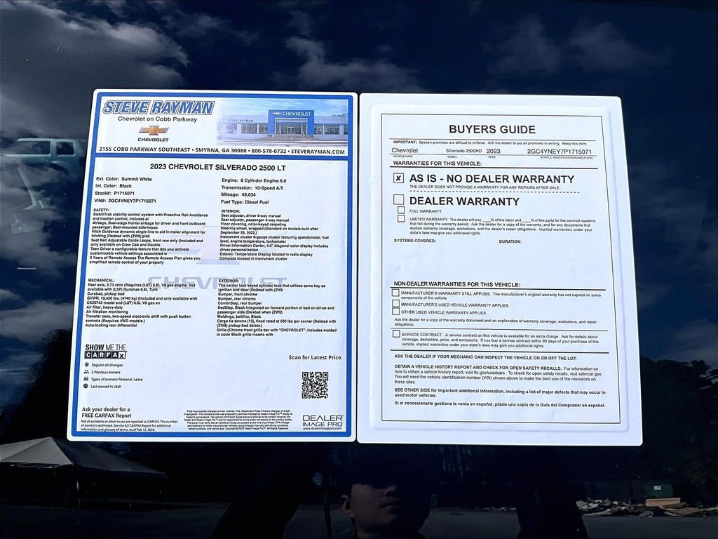 Certified 2023 Chevrolet Silverado 2500 LT image 25