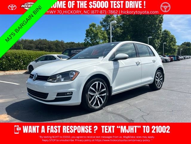 Used 2016 Volkswagen Golf SE FWD image 1