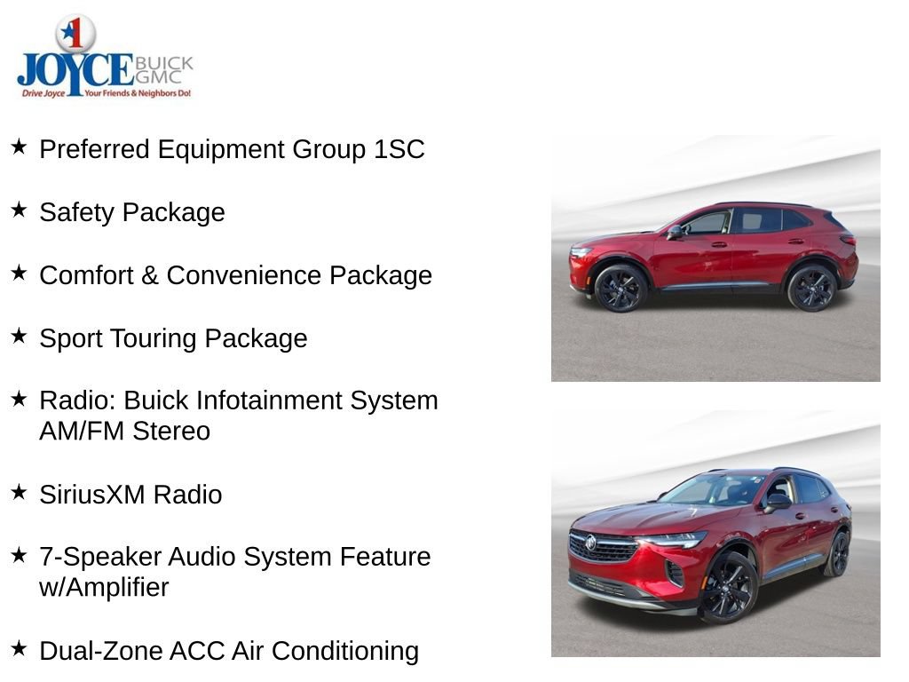 Certified 2022 Buick Envision Preferred FWD image 10