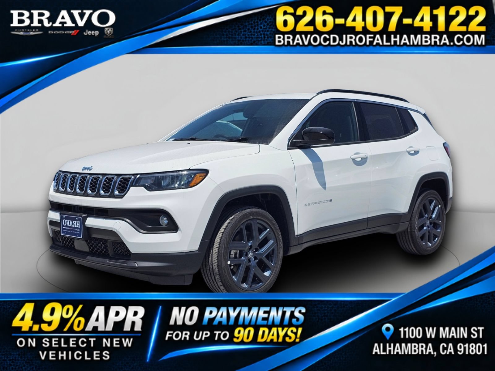 New 2026 Jeep Compass Latitude w/ 80th Edition