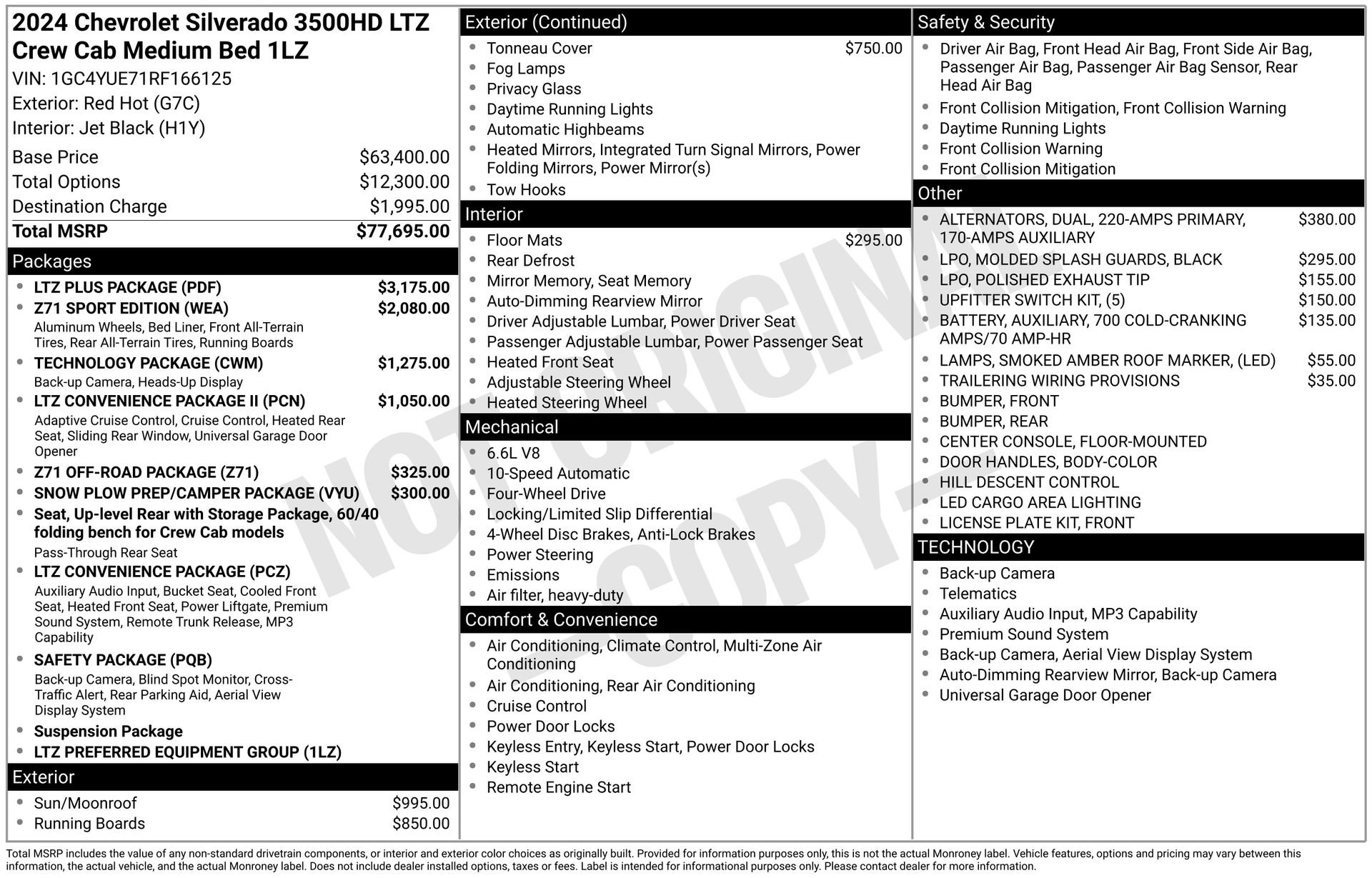 Certified 2024 Chevrolet Silverado 3500 LTZ w/ LTZ Plus Package AWD/4WD image 4