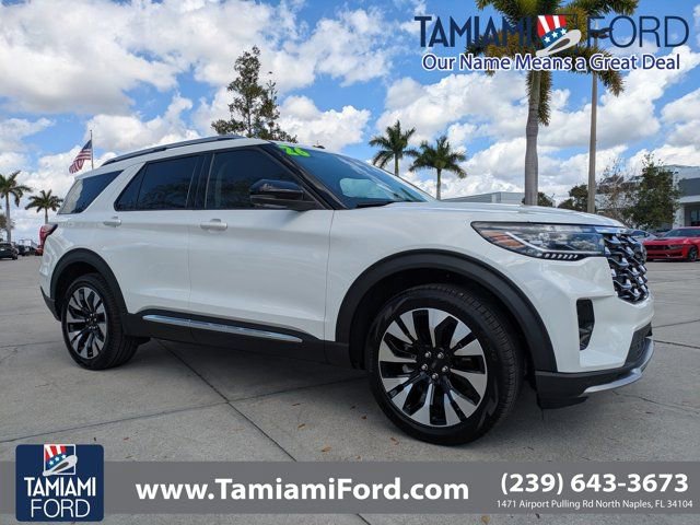 Certified 2026 Ford Explorer Platinum w/ LUX Leather Package image 1