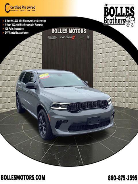 Certified 2022 Dodge Durango SXT w/ Blacktop Package