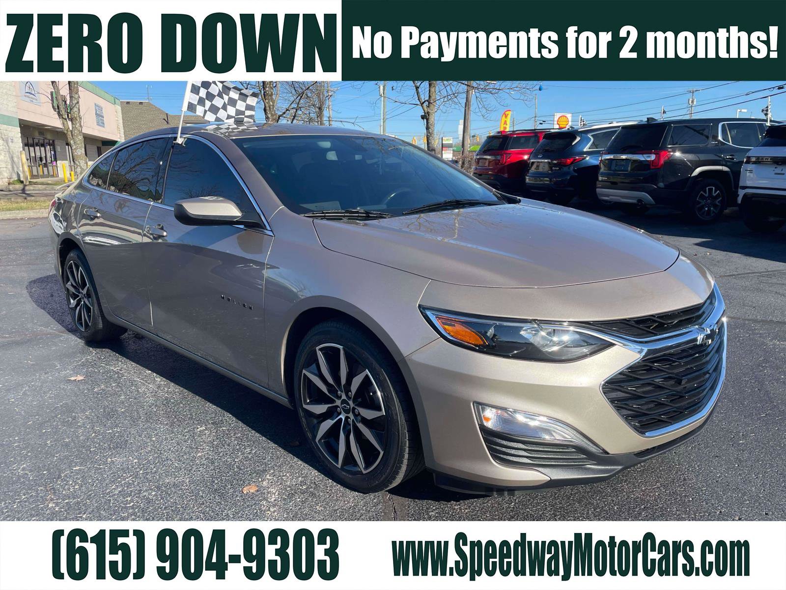 Used 2022 Chevrolet Malibu RS w/ LPO, Convenience Package 2