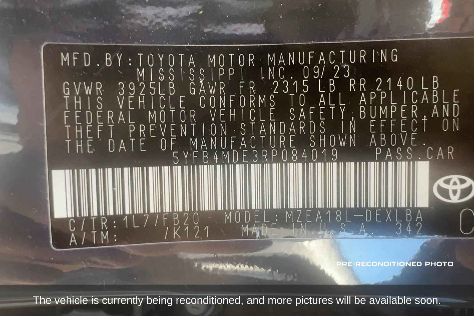 Used 2024 Toyota Corolla LE FWD image 19