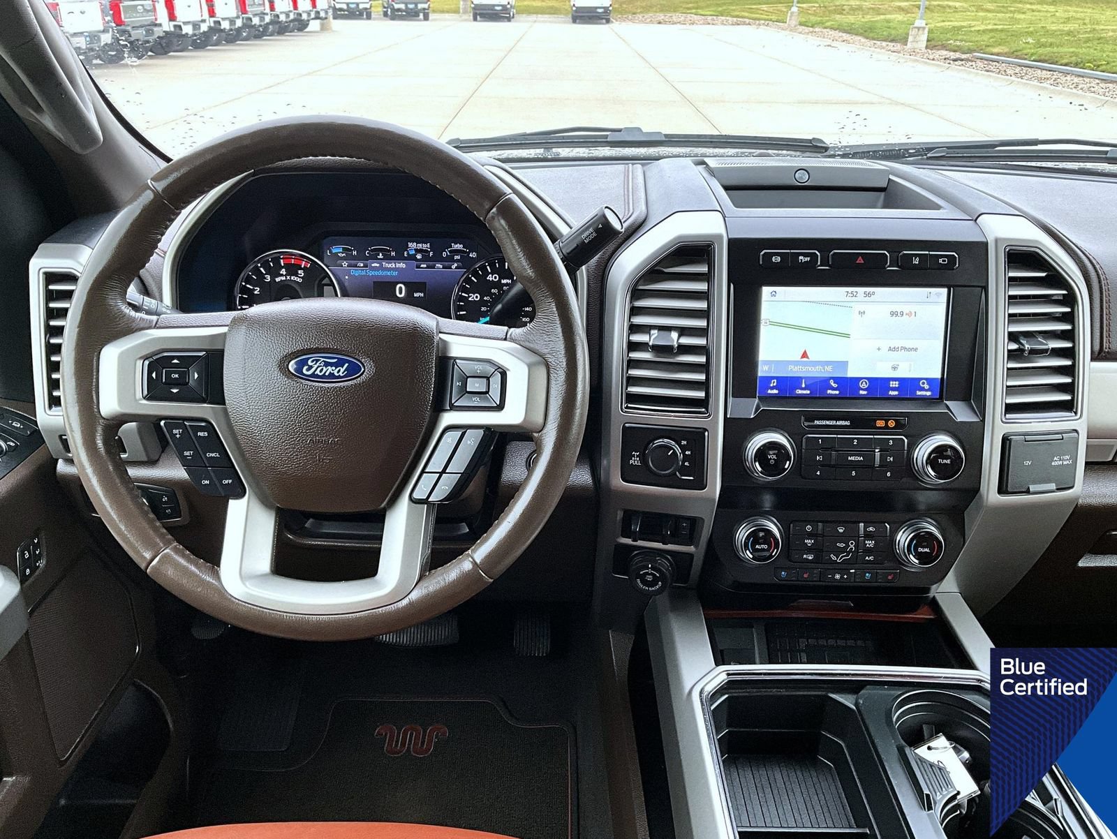 Certified 2021 Ford F250 King Ranch w/ Snow Plow/Camper Package AWD/4WD image 12