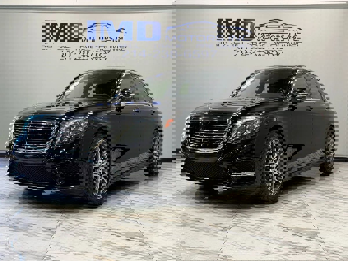 Used 2015 Mercedes-Benz S 550 4MATIC Sedan image 2