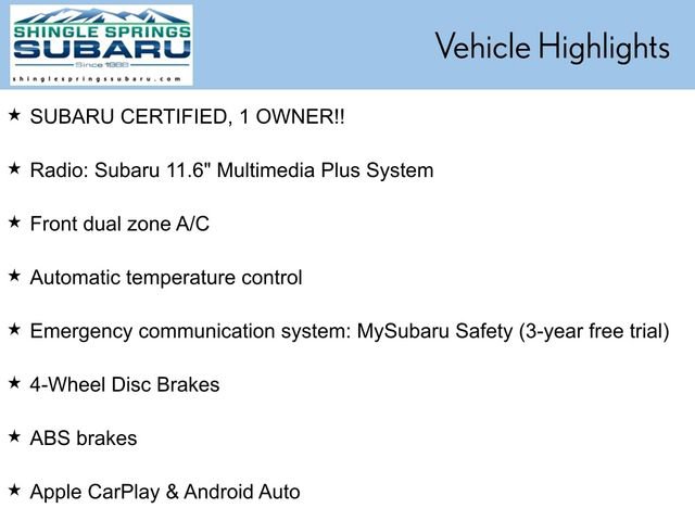 Certified 2025 Subaru Ascent Premium image 50