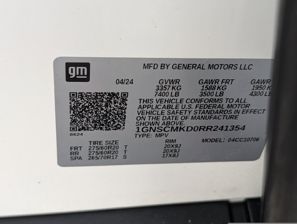 Used 2024 Chevrolet Tahoe LS w/ Driver Alert Package RWD image 37