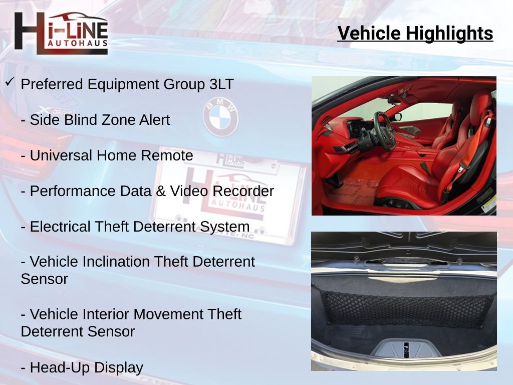 Used 2023 Chevrolet Corvette Stingray Premium Conv RWD image 36