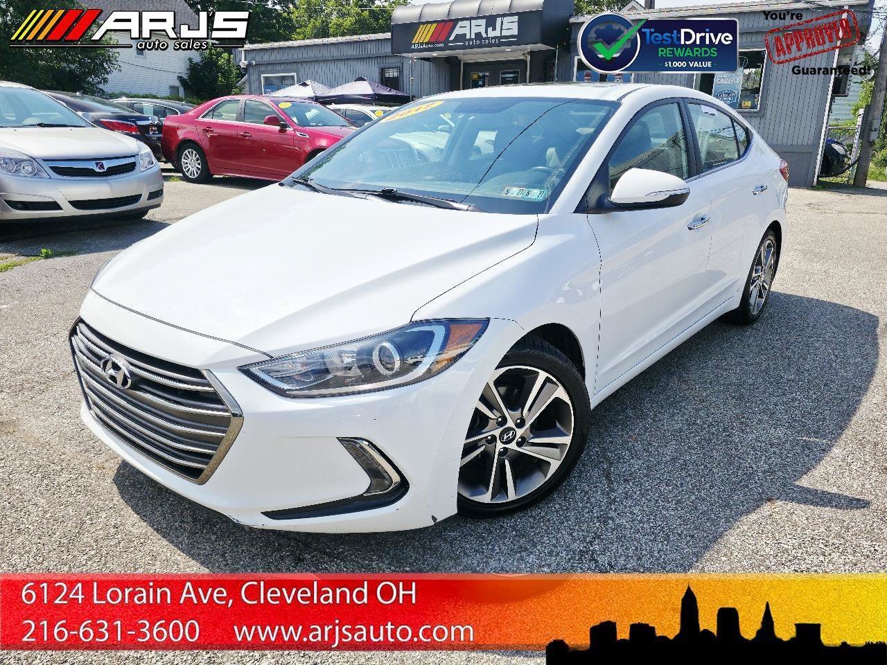 Used 2017 Hyundai Elantra Limited w/ Limited Tech Package 04