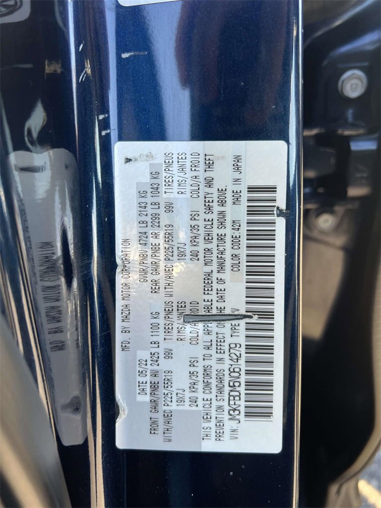 Used 2022 MAZDA CX-5 AWD 2.5 S w/ Premium Package image 19